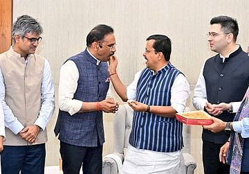 Seven Aam Aadmi Party MPs, including Raghav Sadh, quit the party, joined BJP