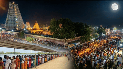 Tiruvannamalai Chitra Pournami 2026: 20 Lakh Devotees Girivalam - Annamalaiyar Darshan!