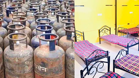 Commercial use cylinder price hike, hostel fees hike in Chennai
