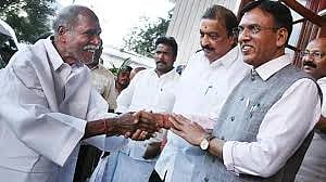 Puducherry Assembly elections,  NR Congress-BJP alliance led by Chief Minister N. Rangasamy won a landslide victory 