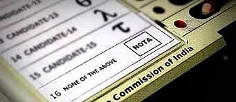 continuing decline in NOTA vote percentage made it clear that it is not popular in public

