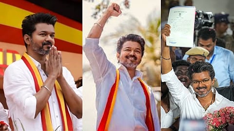 hattering the Dravidian stronghold, the TVK achieves a historic milestone with 108 seats