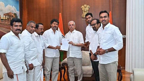 TVK Vijay Meets Governor, Stakes Claim to Form Government: Backed by 113 MLAs; Swearing-in Tomorrow!
