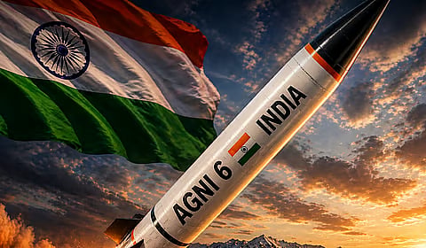 Agni-6 missile flying from eye to eye; ready to create new history
