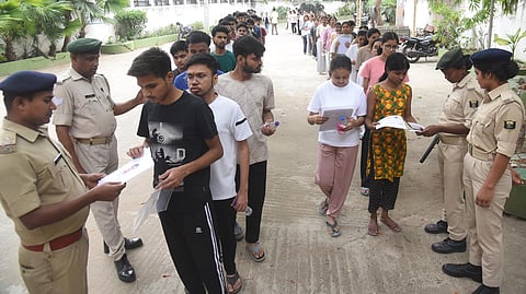 The NEET exam, which was held across the country on May 3, has been cancelled.
