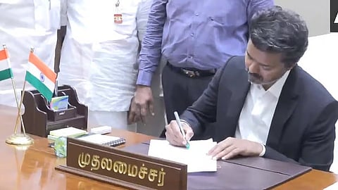 Chief Minister Vijay's Strict Adherence to 'Punchuality' at the Secretariat—Officials Moved!