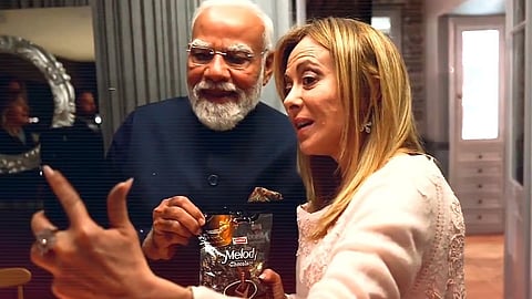Modi - Meloni video reaches 200 million viewers
