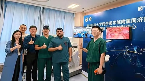 Performs Remote Robotic Surgery on Hyderabad Patient While Based in China!