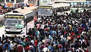 Echoes of the holiday season: Special buses are being operated, organized by the Department of transport 
