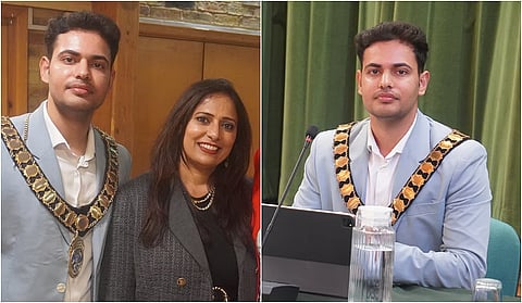 Indian-origin mother and son set a record by being elected as mayors in Britain
