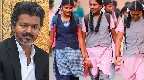 Learn happily, success will come your way! First of all, Vijay wishes students school after the holidays,

