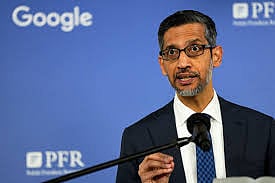 Google CEO Sundar Pichai warns of increasing use of AI, 
