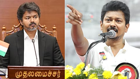 Udhayanidhi Stalin questions Chief Minister Vijay.