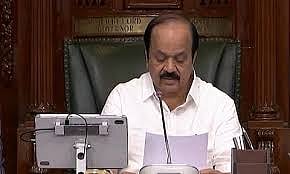 Speaker announces notices seeking explanation issued to four ministers who resigned.
