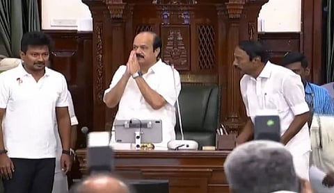 Speaker invites new ministers for orientation training organized by the Tamil Nadu government.
