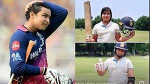 Vaibhav Suryavanshi's younger brother, Aashirwad, has amazed everyone by scoring a century off 87 balls