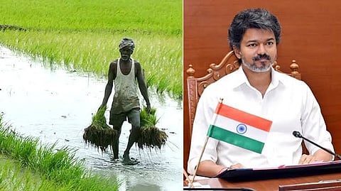 Cm Vijay announces a loan waiver for small and marginal farmers who have availed crop loans up to ₹75,000.
