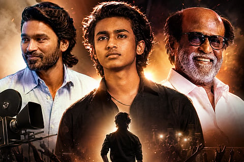 Rajini's grandson makes a grand entry into Kollywood! Will son Yatra become a hero under Dhanush's direction?