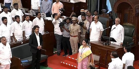 TVK Government First Assembly Session Tamil | Governor R V Arlekar Speech