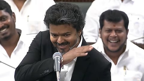Assembly: Chief Minister Vijay's gesture was not a breach of convention – Speaker J.C.D. Prabhakar's response.
