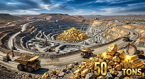 availability of 50 tonnes of gold from Jonnagiri mine in Andhra Pradesh has been confirmed, 