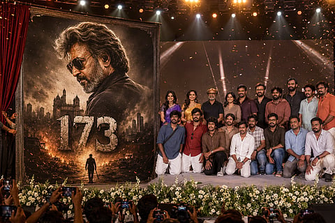Title and first look of Rajinikanth's 'Thalaivar 173' released!