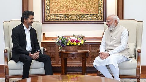 Chief Minister Vijay writes to Prime Minister Modi, referring to the 'Government of India'!
