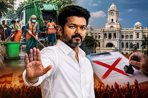 "Privatization of sanitation workers cancelled": Chennai Corporation tenders worth ₹284 crore also scrapped – TVK 