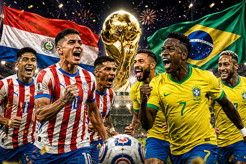 knockout stage of the FIFA World Cup, Brazil defeated Japan to advance to the next round, Germany lost to Paraguay