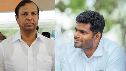 Defamation case against Annamalai withdrawn! DMK Treasurer T.R. Baalu ​​makes a surprise move in court!