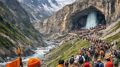 This year's Amarnath pilgrimage has begun amidst a spirit of devotional fervor