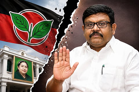 Former Minister Vaigai Selvan has announced his resignation from all posts within the ADMK