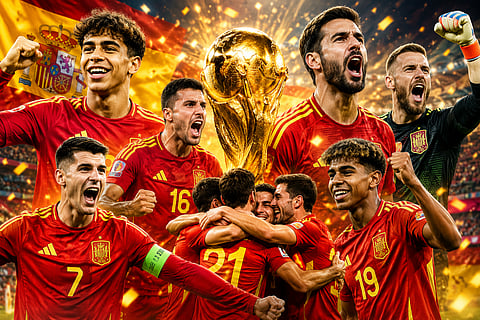 Spanish team achieved remarkable feat in  World Cup, preventing their opponents from scoring in all four matches