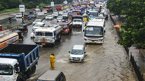 Mumbai Meteorological Centre issues 'Red Alert' for extremely heavy rainfall.