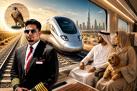 Nishath, hailing from India,  secured the opportunity to operate  first passenger service in UAE
