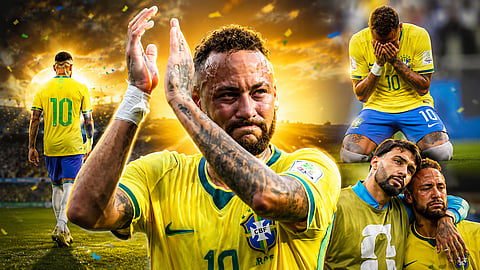 Brazilian star Neymar Jr. has announced his retirement from international football