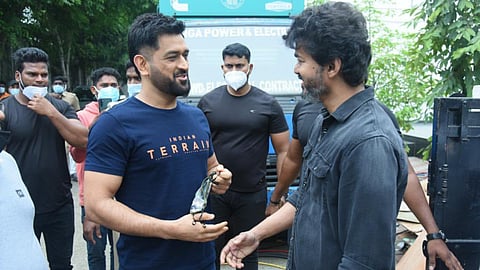 CM Vijay Heartfelt Birthday Wishes to Captain Cool MS Dhoni