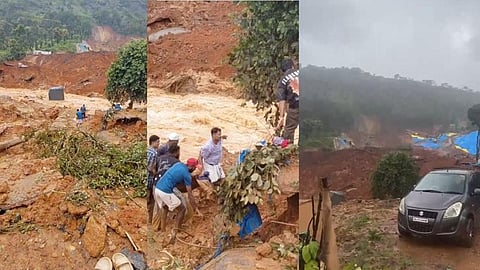 Wayanad Landslide: not to be a natural disaster; 2 dead, intensive search underway for over 30 people.