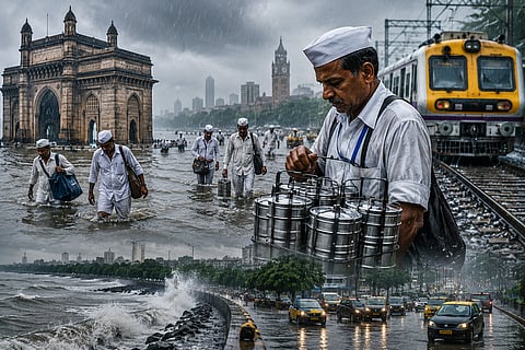 Mumbai: Dabbawala services disrupted; announcement regarding service status to follow.