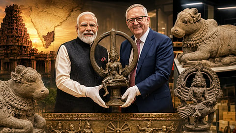 Australia has come forward to hand over Chola-era idols in its possession to India