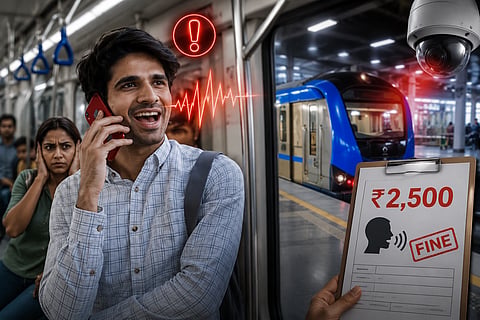Chennai Metro Fine Raised Up To 2500 For Creating Disturbance Jan Viswas Act