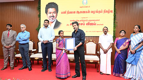 CM Joseph Vijay Karur Stampede Govt Job Orders Relief Distribution 2026