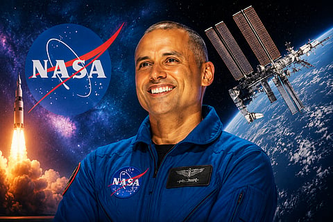 Indian-origin astronaut Anil Menon is heading to the International Space Station, 