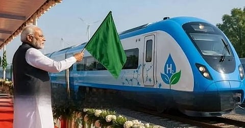 India's First Hydrogen Train: To run between Jind and Sonipat; Modi to inaugurate;