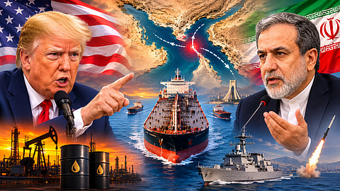 20% fee for Strait of Hormuz: Trump's remarks spark a stir; Iran hits back.
