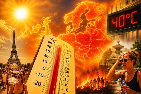 heatwave intensifies in European countries, the death toll has crossed 10,000