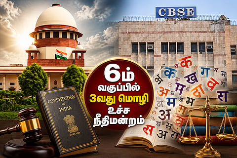 Supreme Court advised Central Government not to introducea third language in Class 9 under the CBSE 