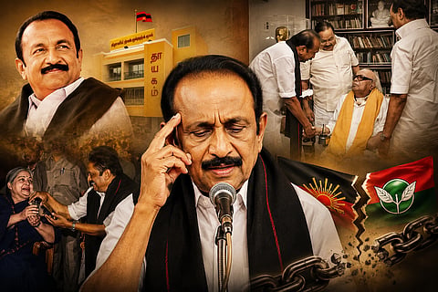 Vaiko expressed regret, he made two mistakes in his life  forming alliances with  AIADMK and DMK