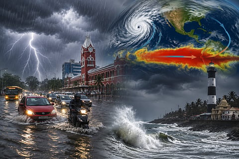 Chennai faces the looming threat of torrential rain and a major disaster due to the impact of 'Super El Niño
