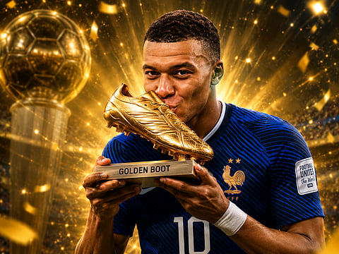Kylian Mbappé made history by winning the Golden Boot for the second time